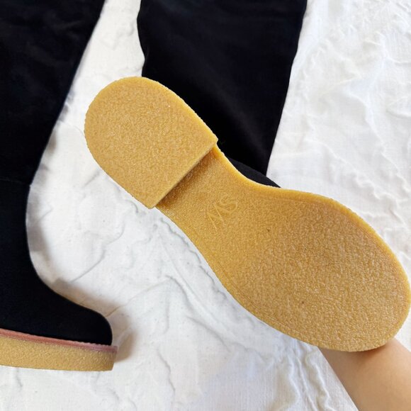 Stuart Weitzman Montana Slouch Suede Knee Boots Size 10 New - Picture 9 of 9